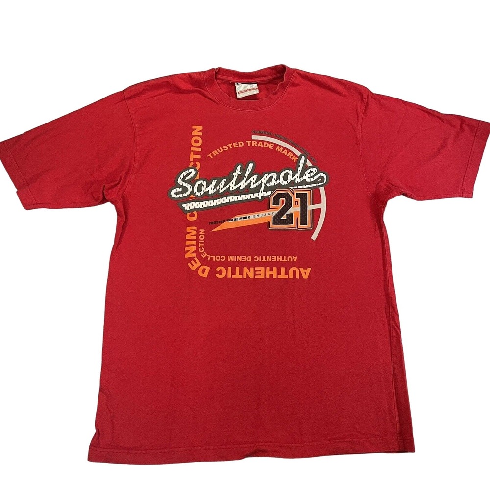 Southpole Authentic Collection Red Shirt Size XL “Southpole 21”